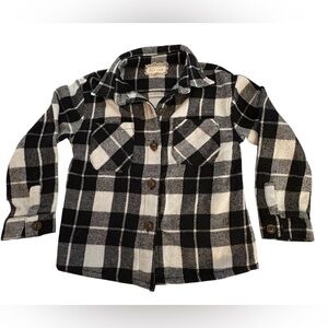 Btween flannel feeling kids shirt